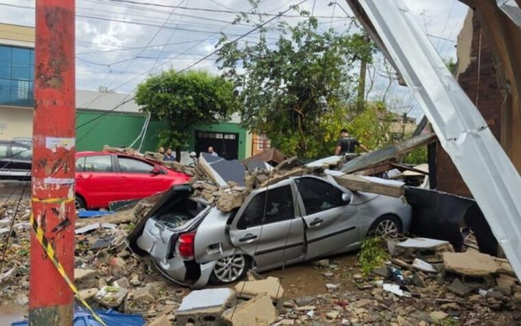 Moradores de Ribeirão Preto sofrem sem energia após temporal