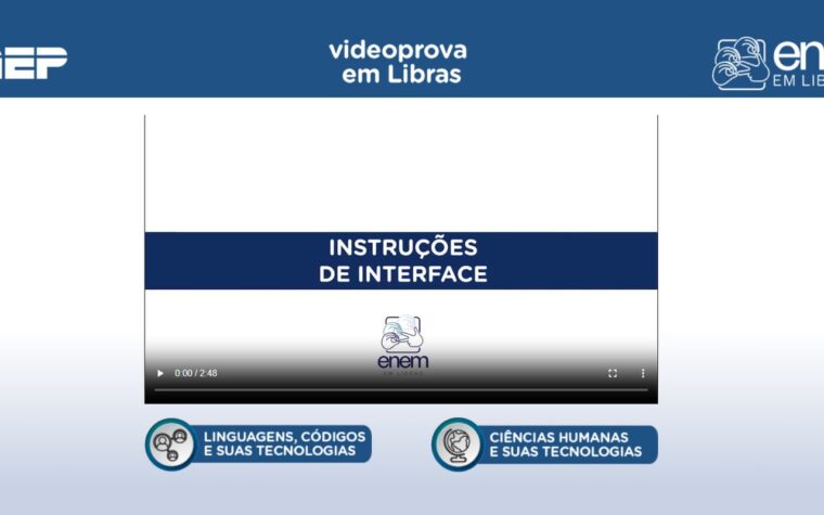 Enem Libras é atualizado com provas de 2017 a 2025 disponíveis online